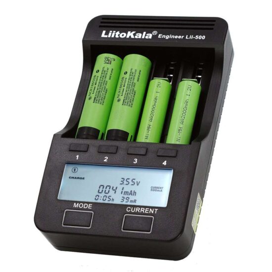 LiitokalaLii-500 Smart Charger 18650 26650