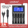 LiitokalaPD4 smart charger 18650 lithium battery 1.2V Ni-MH 3.2V iron lithium 26650 Universal