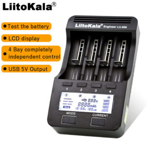 LiitokalaLii-500 Smart Charger 18650 26650