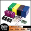 18650 battery box 12V7ah lithium battery box 3S40A protection board